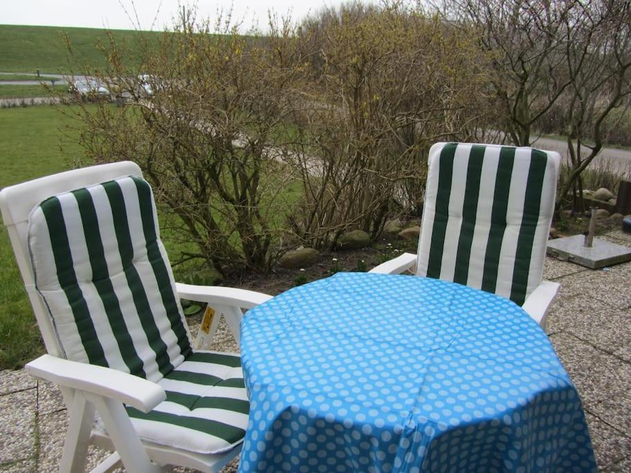 Nordsee Und Natur. Gemuetliche Fewo Mit Deichblick Dorum-Neufeld Esterno foto